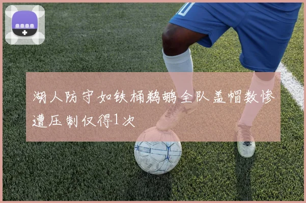 湖人防守如铁桶鹈鹕全队盖帽数惨遭压制仅得1次