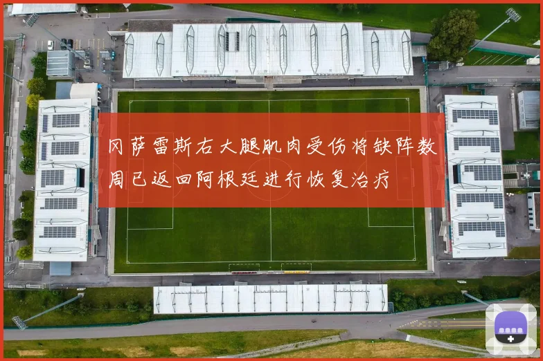 冈萨雷斯右大腿肌肉受伤将缺阵数周已返回阿根廷进行恢复治疗