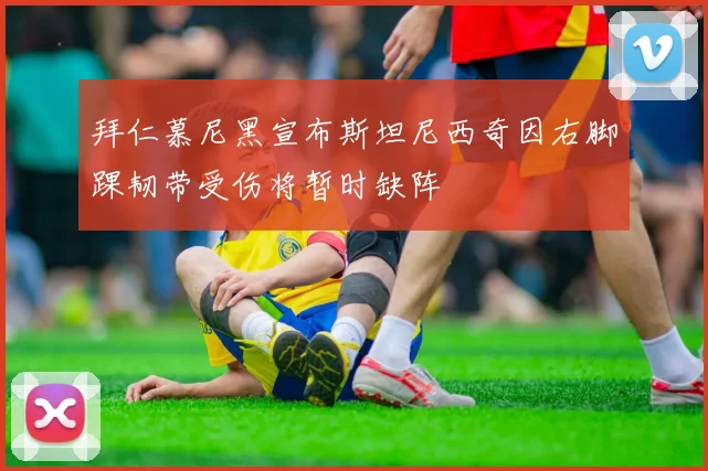 拜仁慕尼黑宣布斯坦尼西奇因右脚踝韧带受伤将暂时缺阵