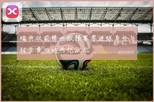 瑞典双前锋世欧预赛零进球身价与转会费均达两亿欧元